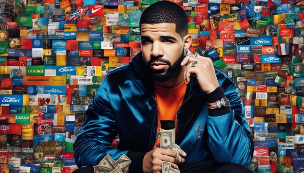 Drake's brand endorsements and partnerships